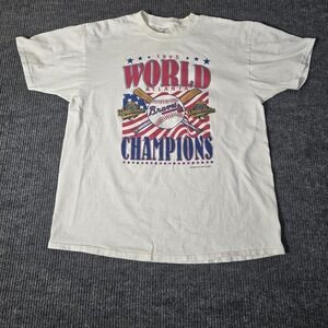 Delta Shirt 1995 World Series Atlanta Braves Tee XL
